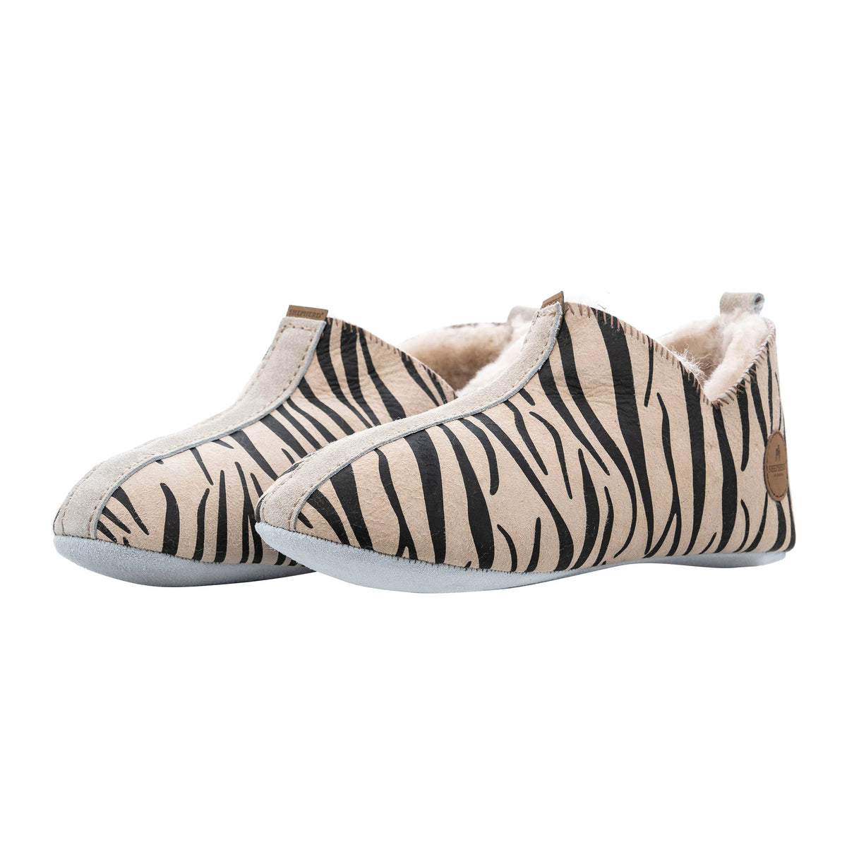 Shepherd Lina – Pantofole Basse Donna In Pelle Di Pecora – Fatte A Mano – Design Svedese