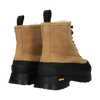 Blackstone Beige foret vintersko med snøring og vibramsåle
