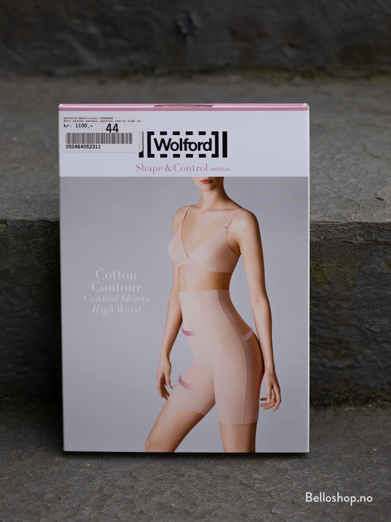 Wolford Sort cotton contour control shorts high waist Belloshop